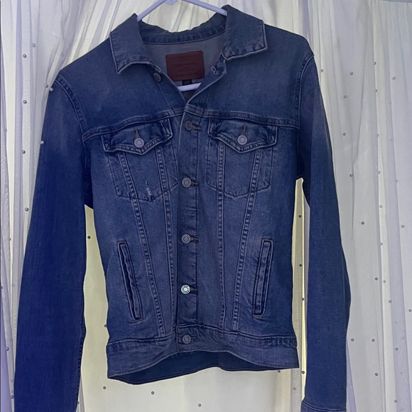 Lucky Brand Dark Blue Jean Jacket - Picture 1 of 6